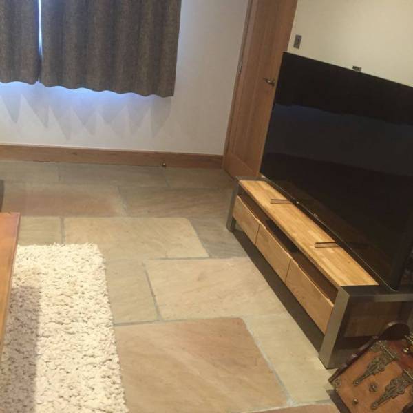 Raveena - Natural Sandstone Paving Pure Clean Rental Solutions