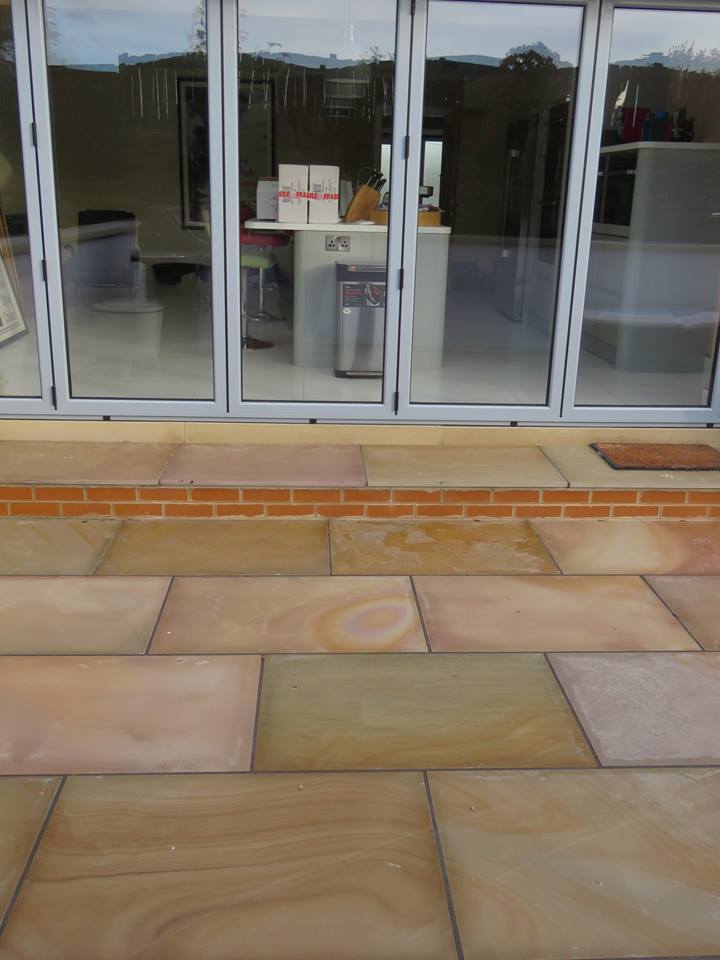 Rippon Honed Sandstone Paving Pure Clean Rental Solutions
