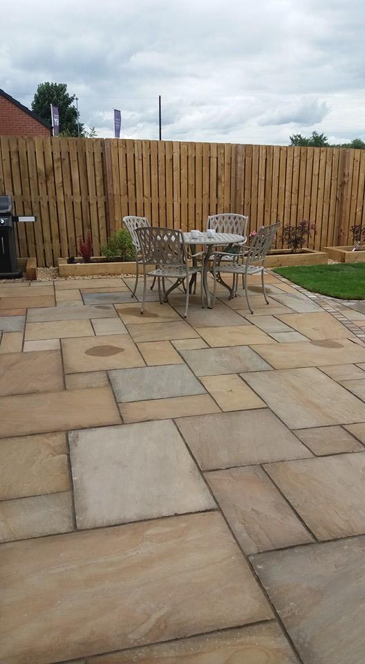 Rippon - Natural Sandstone Paving Pure Clean Rental Solutions