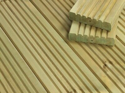 Timber Decking Board - 32x125x4200mm Pure Clean Rental Solutions 4.2M Length