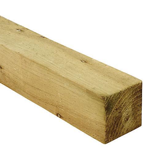 Timber Fence Post 100mm x 100mm x 2.4m Pure Clean Rental Solutions