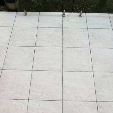 Wals Bianco - Porcelain Paving Pure Clean Rental Solutions