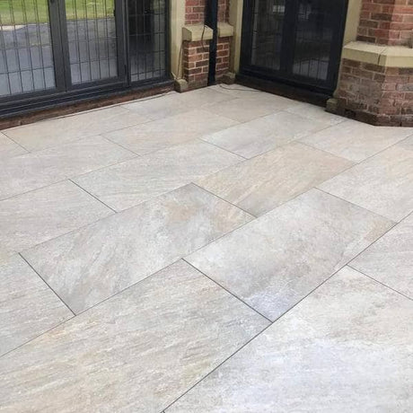Wals Quartz Gold - Porcelain Paving Pure Clean Rental Solutions 600x1200x20mm Pallet