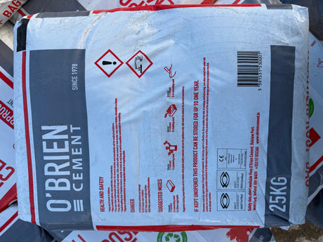 Cement 25KG Bag - Cemcor General Purpose Pure Clean Rental Solutions 