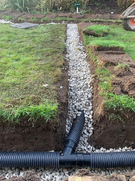 Garden Drainage Kit - Land Drains Pure Clean Rental Solutions 