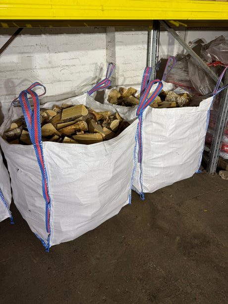 Large Bag of Premium Hardwood Kiln Dried Logs Pure Clean Rental Solutions 