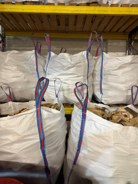 Large Bag of Premium Hardwood Kiln Dried Logs Pure Clean Rental Solutions 