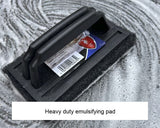 LTP - Black Coarse Pad With Handle Pure Clean Rental Solutions 