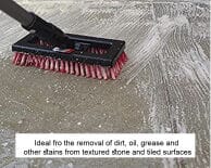 LTP Deck Brush Red Pure Clean Rental Solutions 