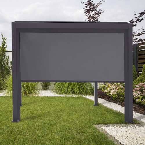 Nova - Titan Pergola Pull Down Screen - 3M Grey Pure Clean Rental Solutions 