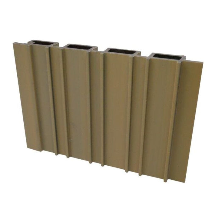 PureDeck Natural Oak Composite Slatted Cladding - PCRS — Pure Clean ...