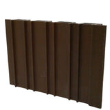 PureDeck Walnut 2.5M Composite Slatted Cladding Pure Clean Rental Solutions 