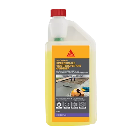 Sika MaxMix Concentrated Frostproofer & Hardener Pure Clean Rental Solutions 