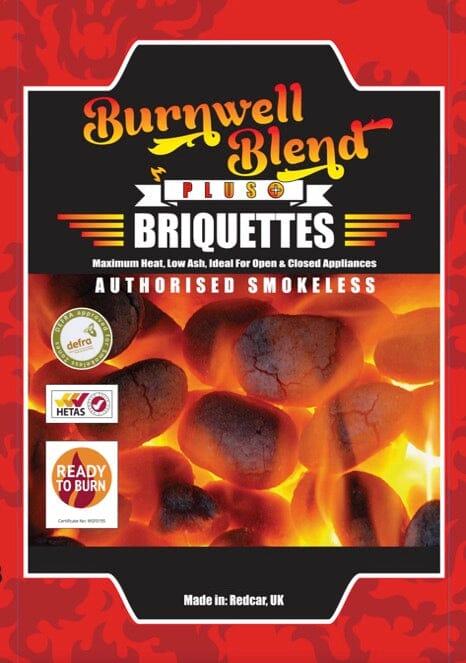 Smokeless 20KG Burnwell Blend Plus Briquettes Pure Clean Rental Solutions 