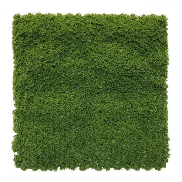 Artificial Green Moss Panel 100x100 cm Pure Clean Rental Solutions 