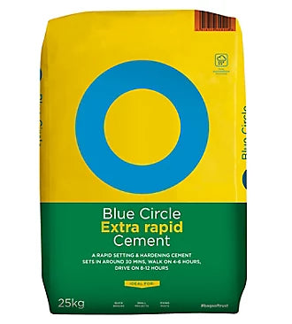 Blue Circle Extra Rapid Cement 25kg Pure Clean Rental Solutions 