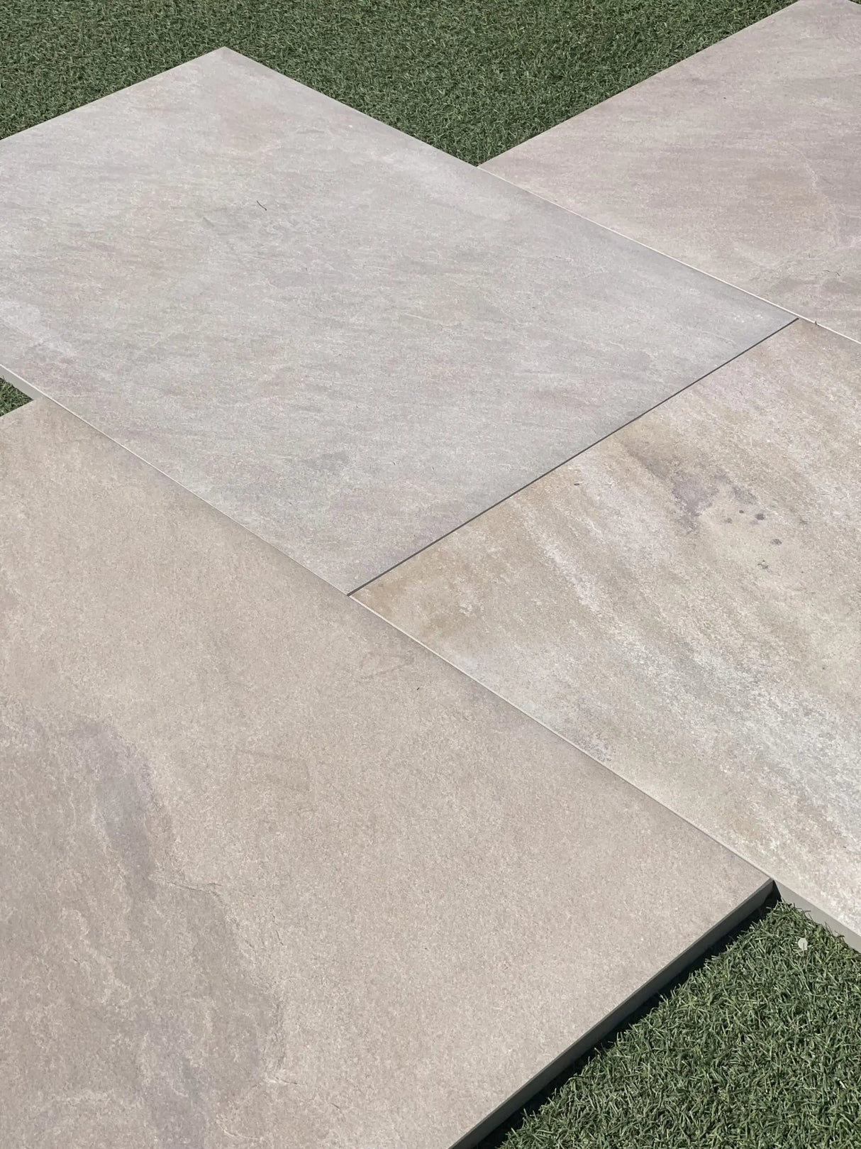 Camel Buff - Porcelain Paving Pure Clean Rental Solutions 