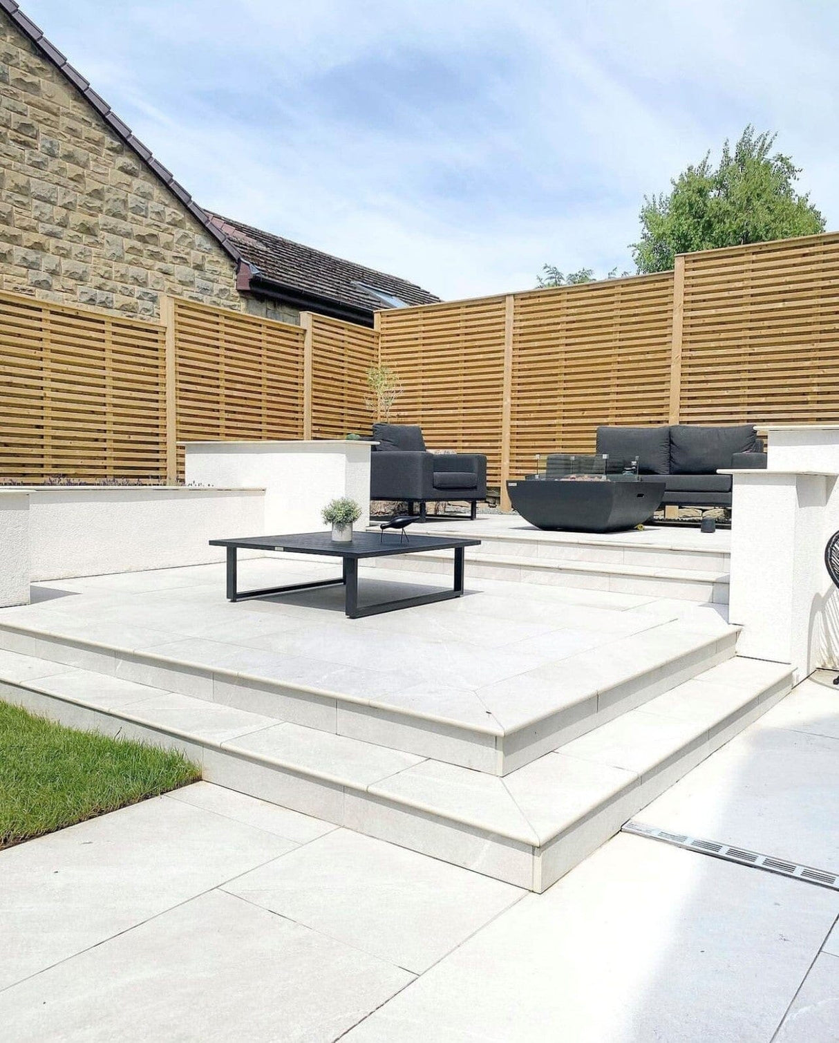 Chorus White - Porcelain Paving Pure Clean Rental Solutions 