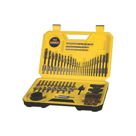 DeWALT Straight Shank Combination Drill Bit Set 100 Pieces Pure Clean Rental Solutions 