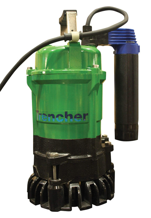 Float switch pump Trencher heavy 300 litres per minute rental Pure Clean Rental Solutions Day 