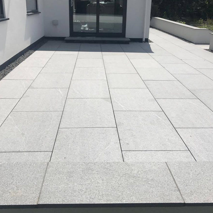 Granopave Silver Grey - Porcelain Paving Pure Clean Rental Solutions 