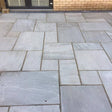 Kandla Grey - Natural Sandstone Paving Pure Clean Rental Solutions 