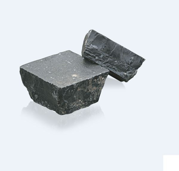 Kota Black Cobble Setts - Natural Limestone Pure Clean Rental Solutions 