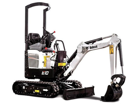 Micro Digger - Bobcat E10 Pure Clean Rental Solutions 