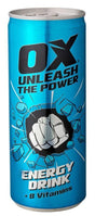 Ox Carbonated Energy Drink Pure Clean Rental Solutions 