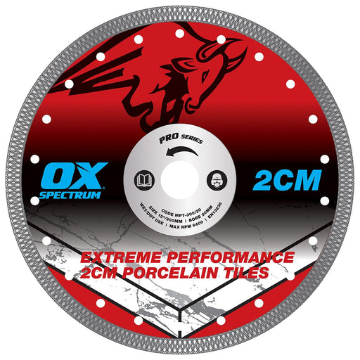 Ox Pro 2CM Porcelain Cutting Blades Pure Clean Rental Solutions 