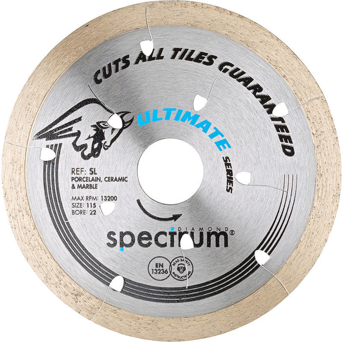 Ox Spectrum Ultimate Diamond Blade - All Tiles Guaranteed Pure Clean Rental Solutions 350/25.4mm 