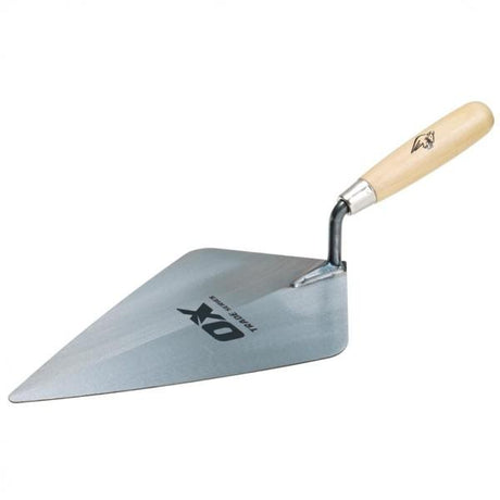 Ox Trade Brick Trowel London - Wooden Handle 11"/280mm Pure Clean Rental Solutions 