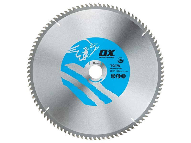 Ox Wood Circular Saw Blade 305mm x 3.0 x 30 x 96T Pure Clean Rental Solutions 