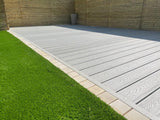 PureDeck Ash Grey 3.6M Composite Decking Board Pure Clean Rental Solutions 