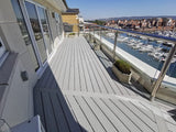 PureDeck Ash Grey 3.6M Composite Decking Board Pure Clean Rental Solutions 