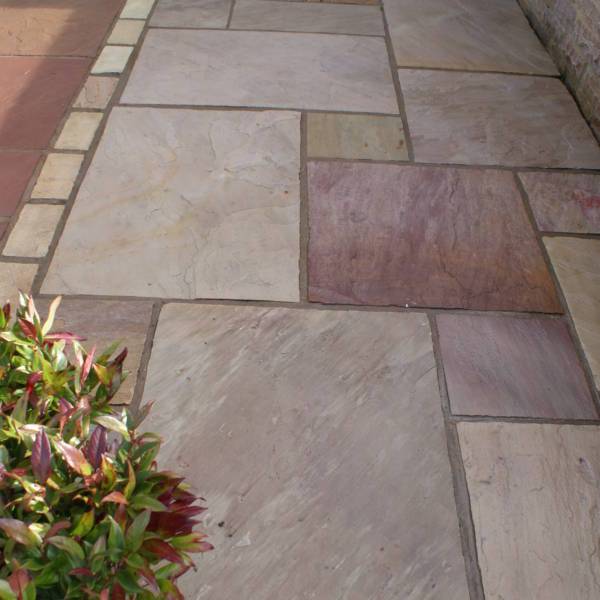 Raveena - Natural Sandstone Paving Pure Clean Rental Solutions 