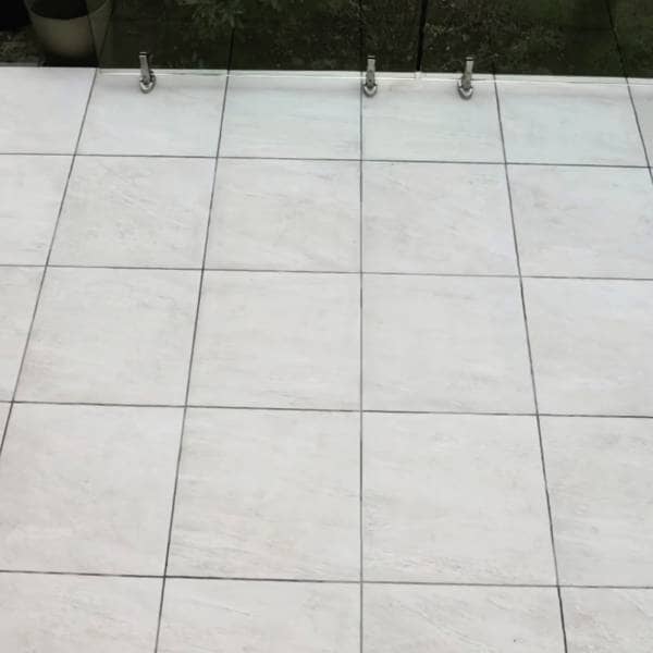 Wals Bianco - Porcelain Paving Pure Clean Rental Solutions 