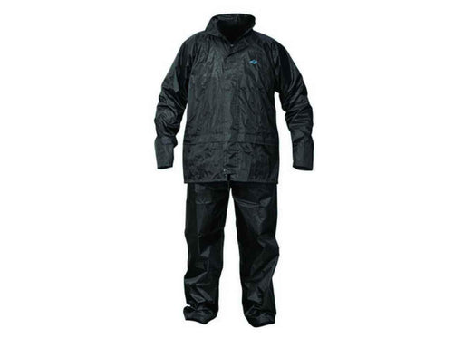 Waterproof Rainsuit Black Pure Clean Rental Solutions Medium 